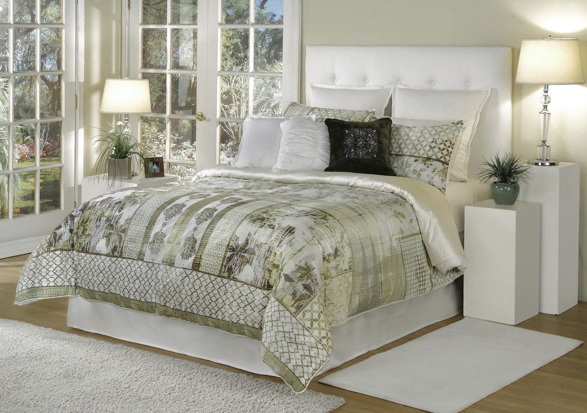 bed INC Quinn Beige Comforter Set